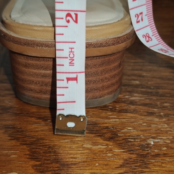 Everlane The City Sandles Size 10.5 Leather Beige Slip On Mules - Picture 12 of 12